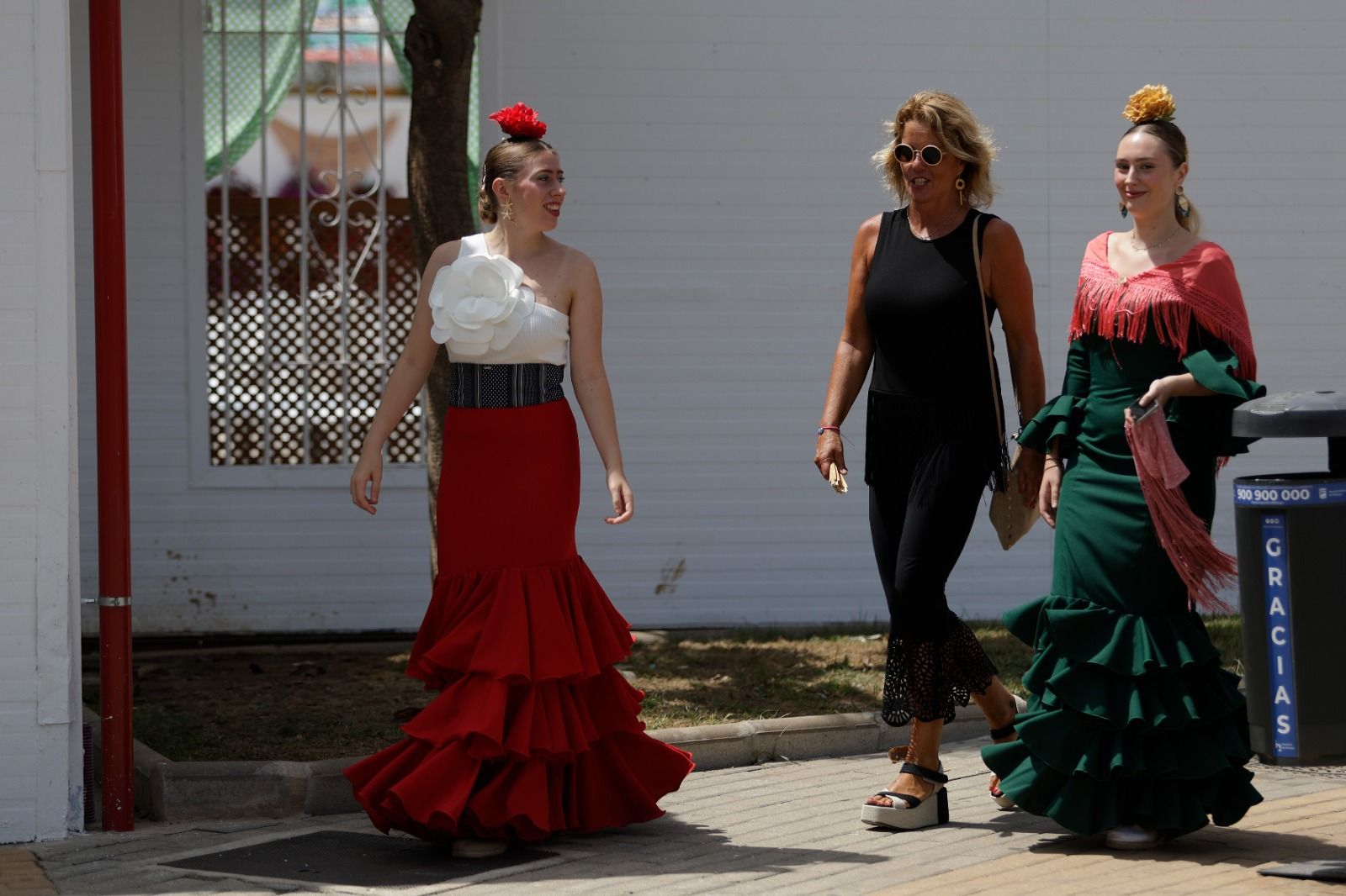 Ambiente en el Real en el último día de feria