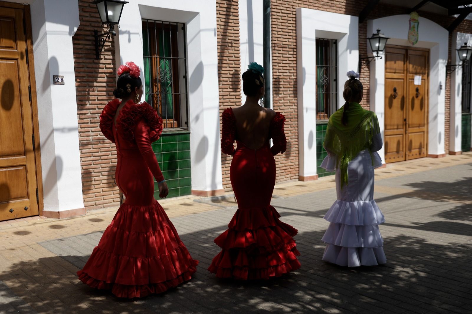 Ambiente en el Real en el último día de feria