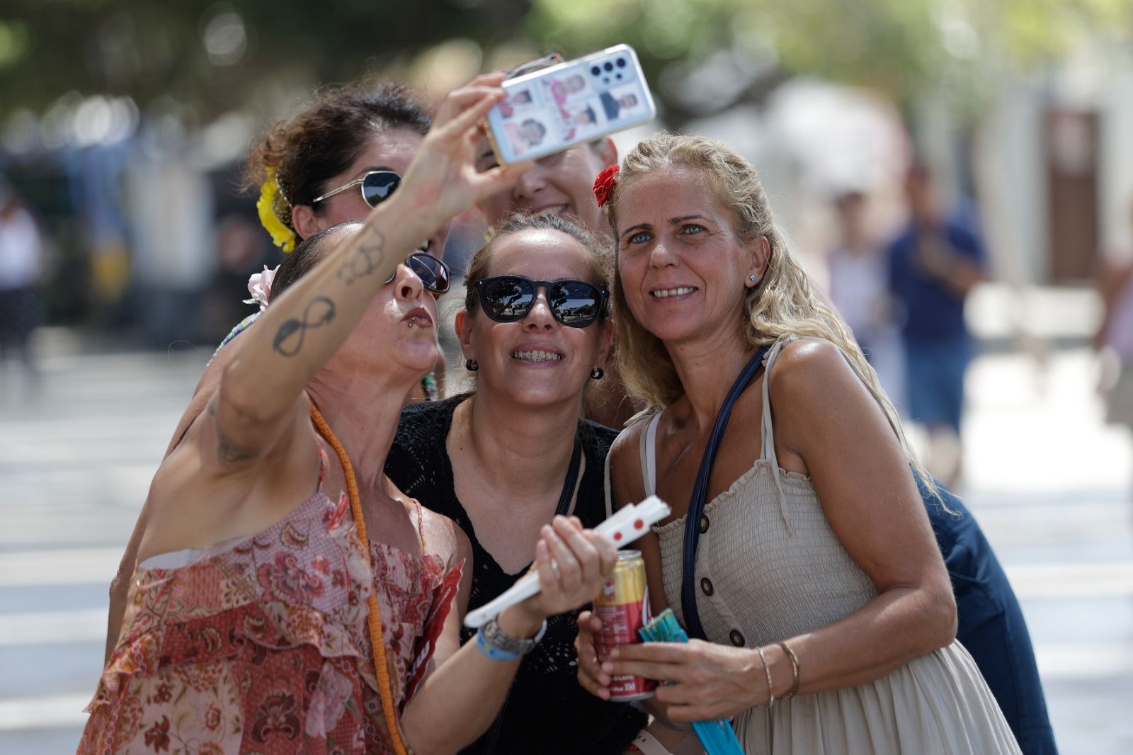 Ambiente en el Real en el último día de feria