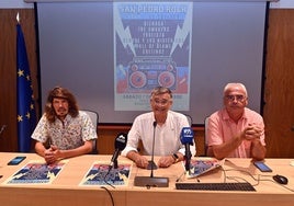 El teniente alcalde de San Pedro, Javier García, presentó el evento.