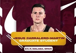 Jesús Carralero acabará finalmente su etapa en la NCAA en Florida