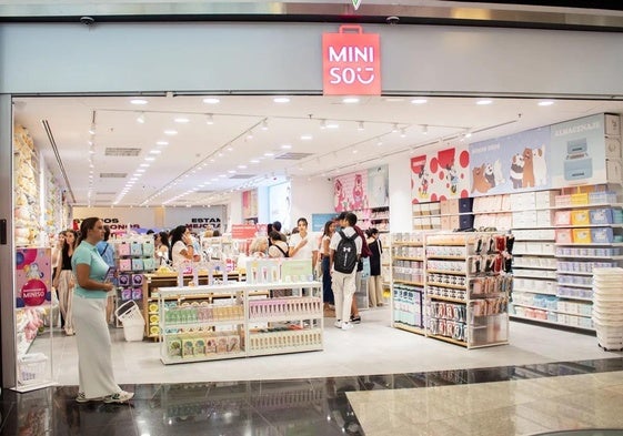 La nueva tienda de Miniso en Málaga abrirá en octubre.