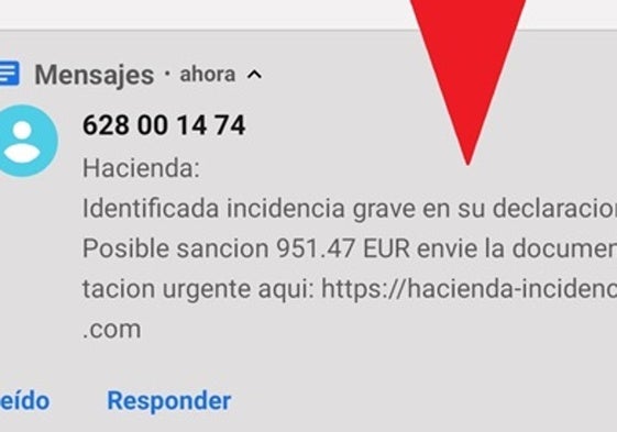 Alertan de una nueva ola de falsos SMS de Hacienda: cómo no caer en la trampa