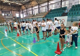 Inauguración de las 'Miniolimpiadas' en la Villa Deportiva de Torremolinos.