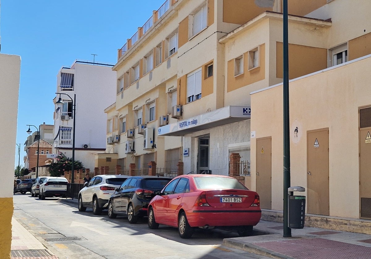 Aspecto actual del edificio que alberga la clínica de la Encarnación.