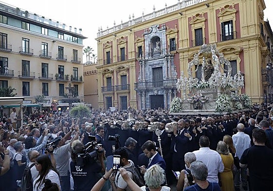 Santa María de la Victoria recorrerá las calles de Málaga est domingo por su festividad.