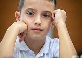 Pablo Guirado Lara, durante una partida.