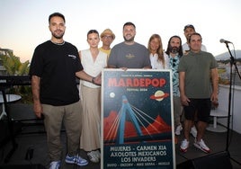 Presentación del festival Marbepop, el