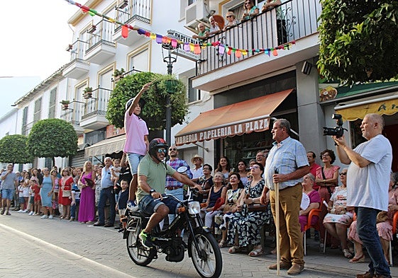 Participantes en la prueba.