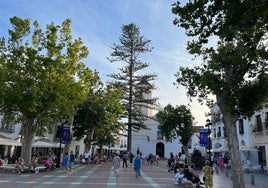 Imagen del paseo Balcón de Europa de Nerja.