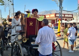 Ambiente en la Feria de Fuengirola, en una imagen de archivo.