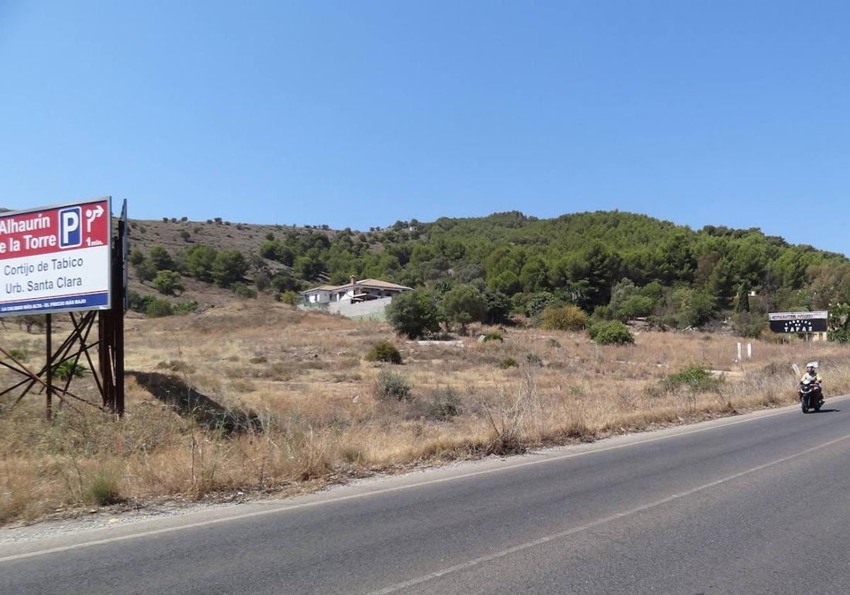 Imagen de archivo de los suelos de El Albaricocal, junto a la carretera de Churriana a Alhaurín de la Torre.