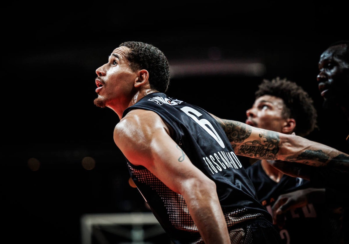 Juan Toscano, durante un partido en la Copa Intercontinental.