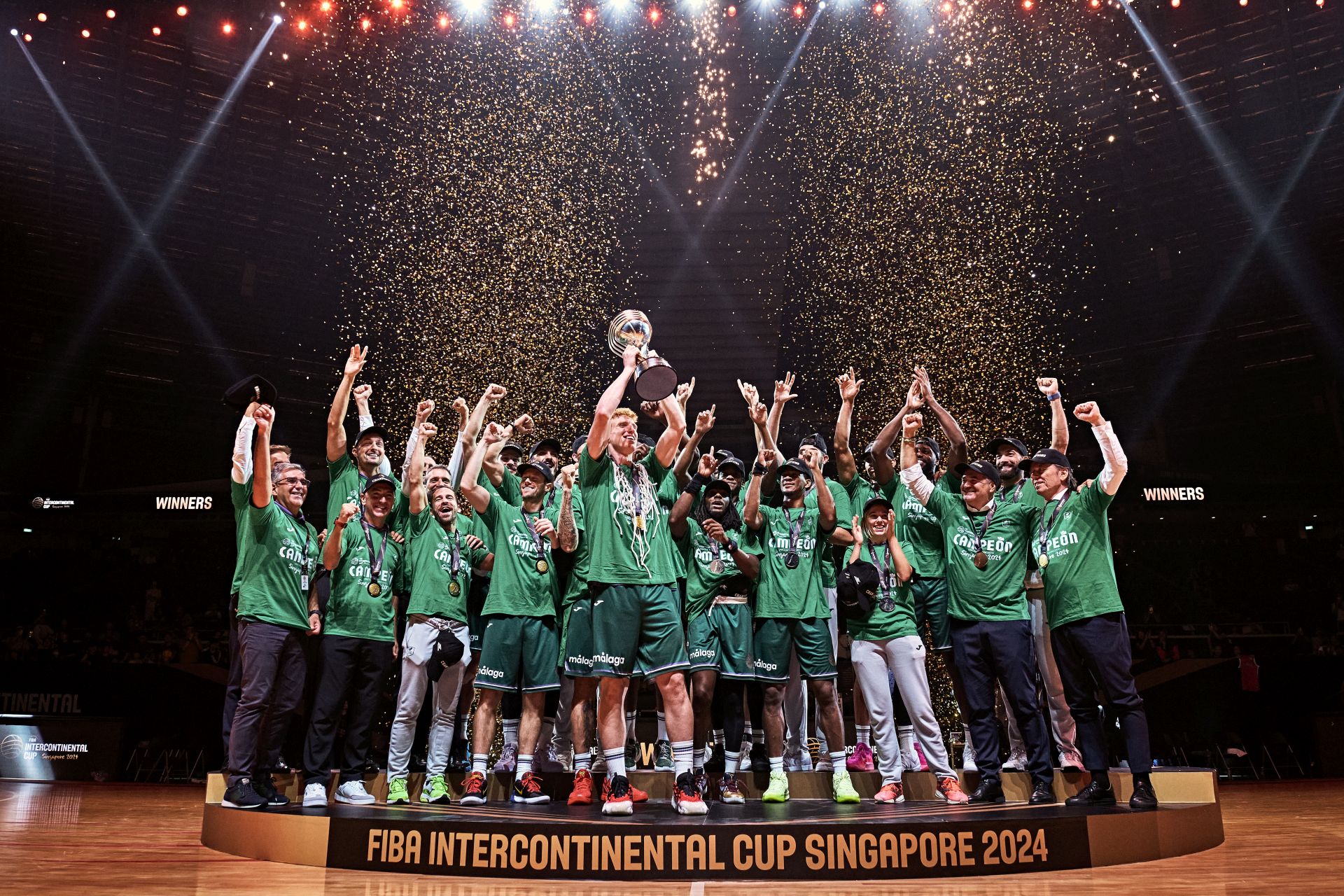 Las mejores fotos del Unicaja - G League United en final de la Copa Intercontinental