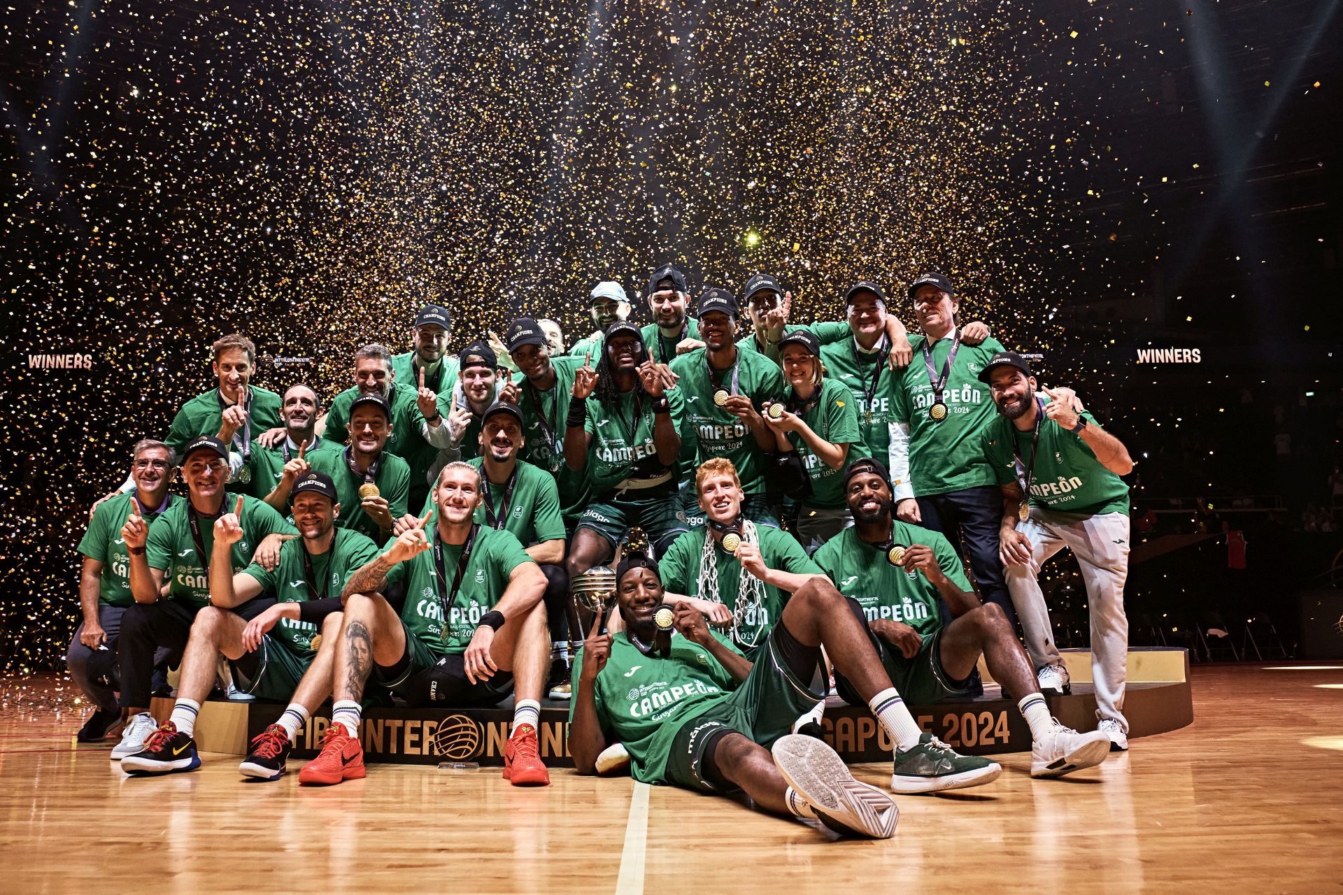 Las mejores fotos del Unicaja - G League United en final de la Copa Intercontinental