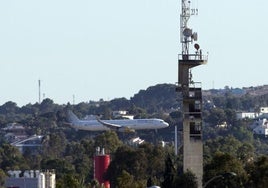 Vista actual de la torre de Canal Sur.