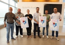 Presentación de la octava edición de 'Art Tolox' en la Diputación de Málaga.