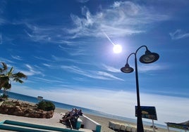 La playa de La Carihuela.