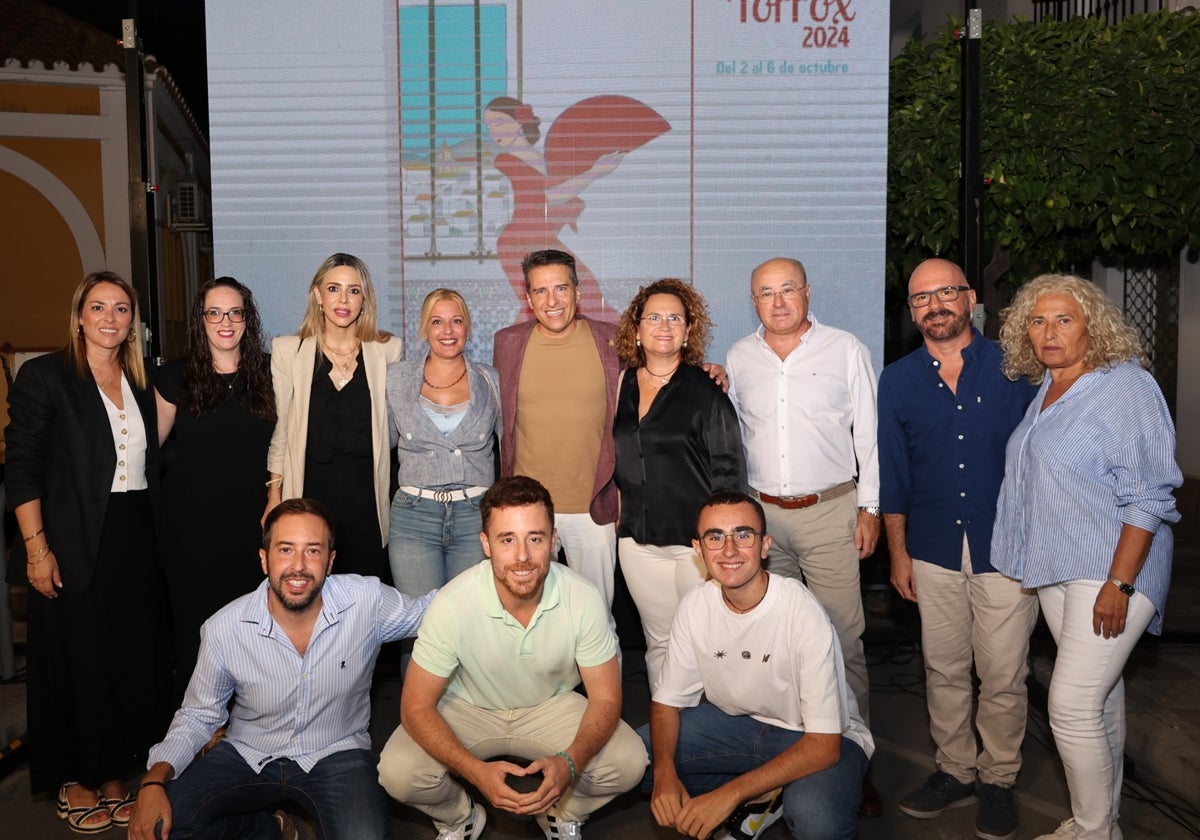 Acto de presentación de la programación festiva prevista en Torrox con motivo de su feria.