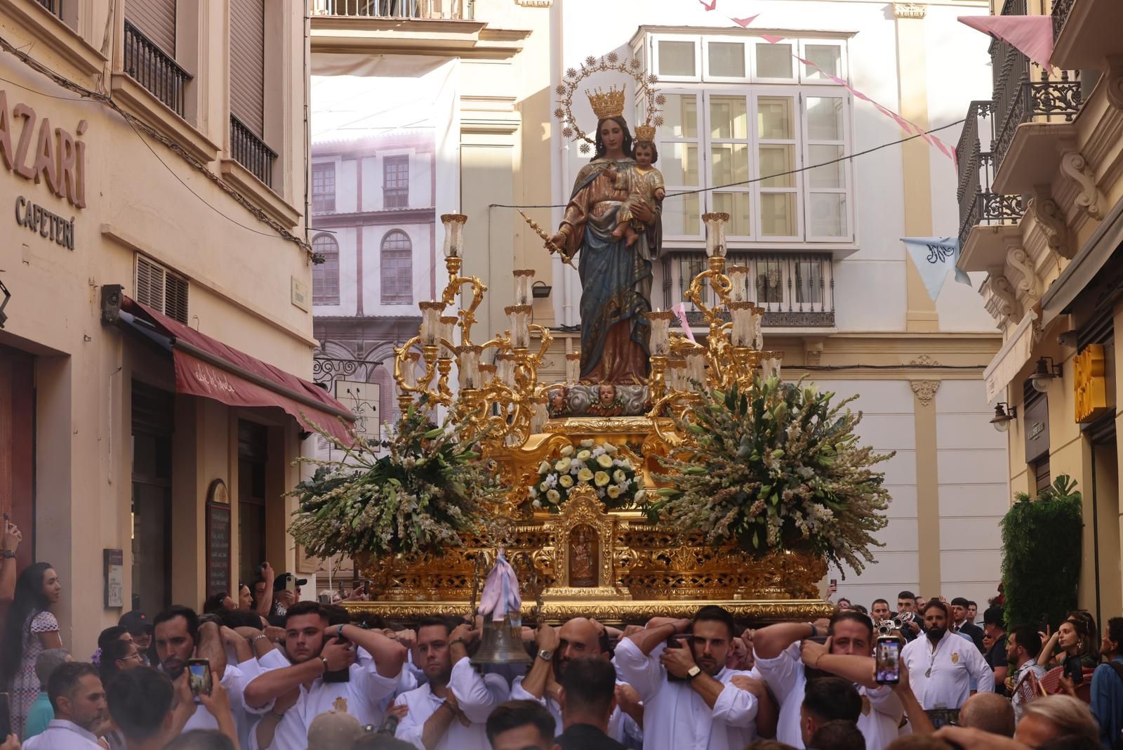 Prcesión de María Auxiliadora.