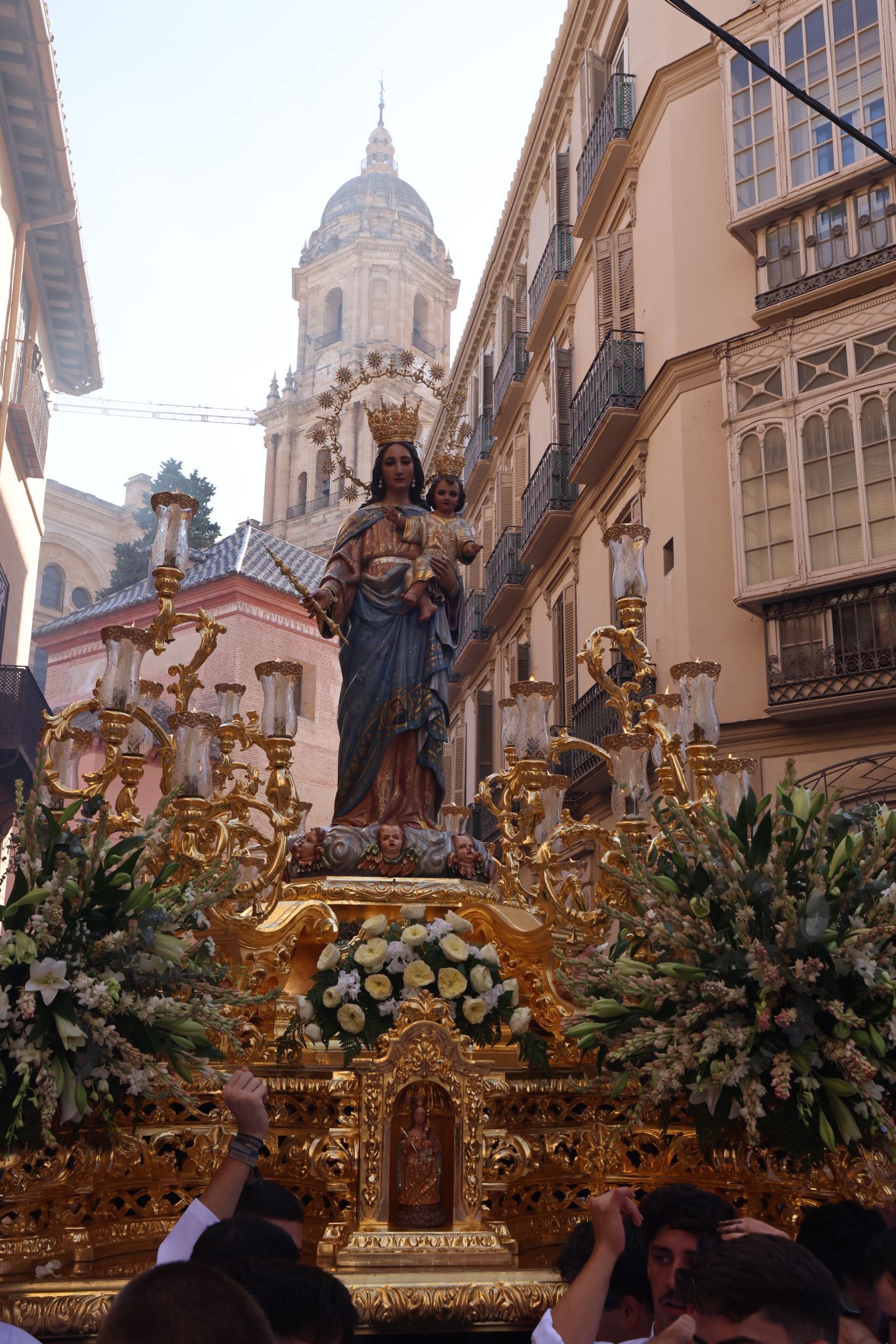 Prcesión de María Auxiliadora.