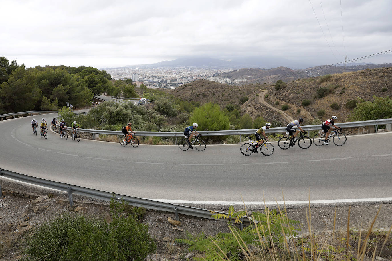 Casi 500 ciclistas participan en la Subida a la Fuente de la Reina