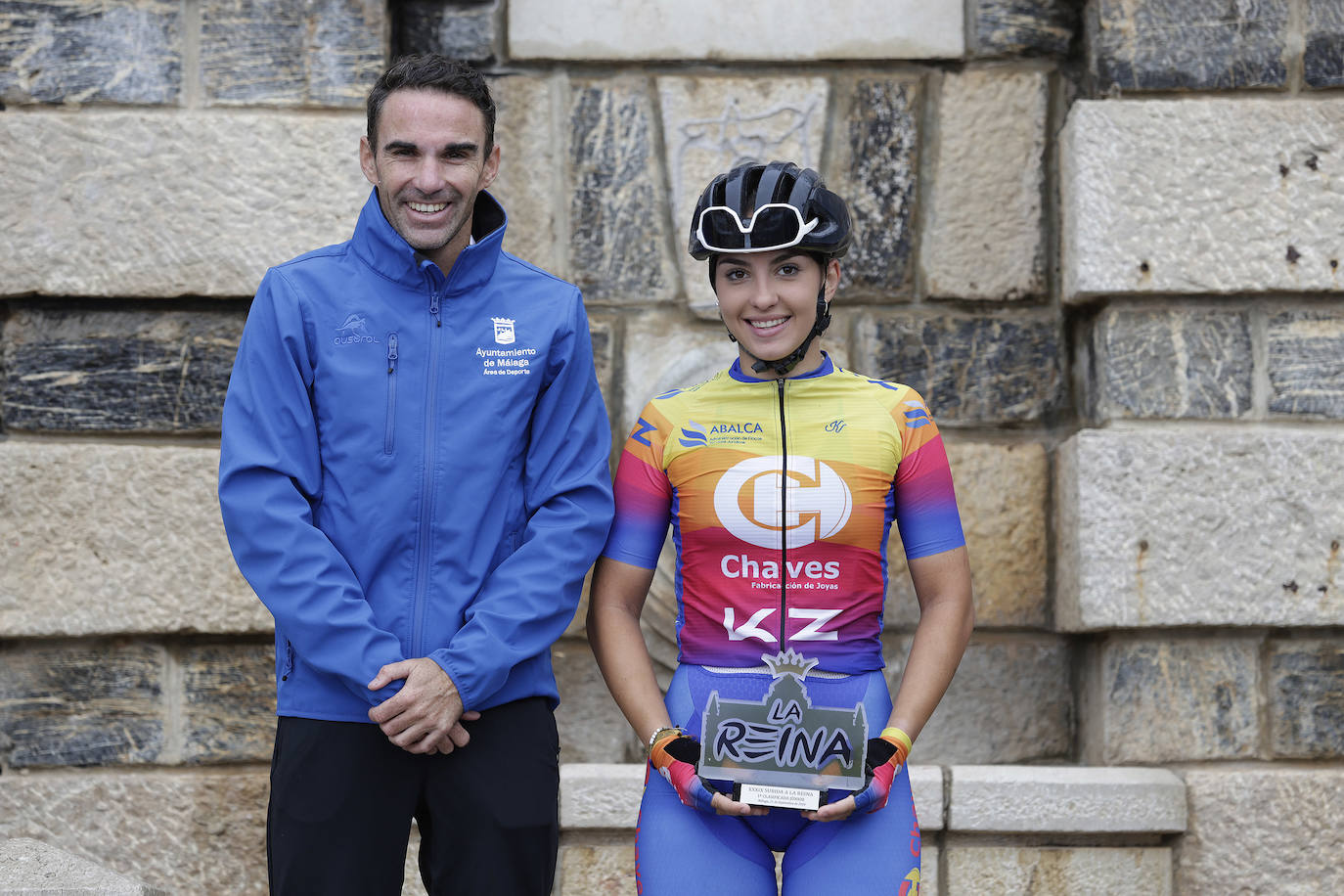 Casi 500 ciclistas participan en la Subida a la Fuente de la Reina