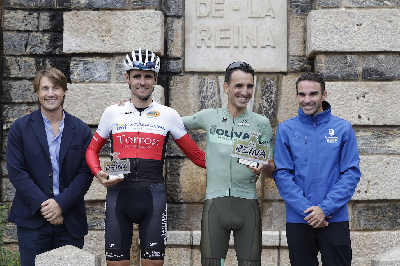 Casi 500 ciclistas participan en la Subida a la Fuente de la Reina