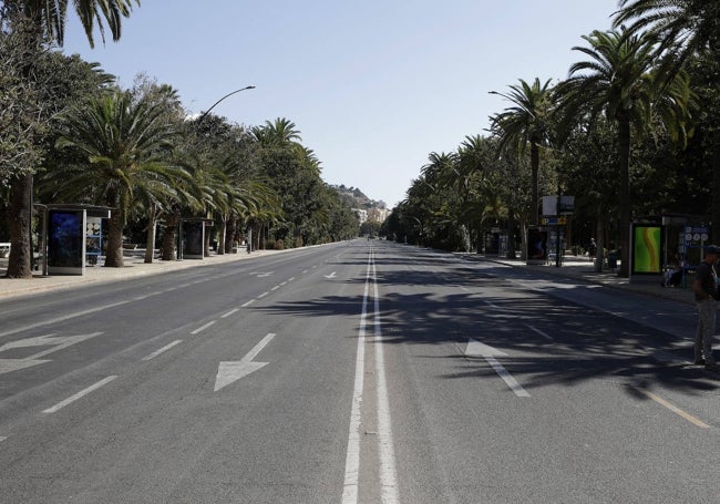 Parque cortado al tráfico, pero sin ninguna actividad por el Día sin coche.