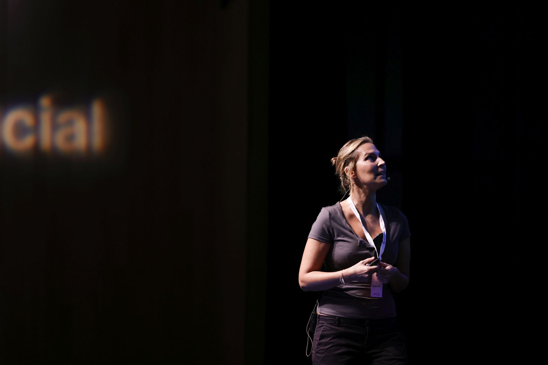 Lali Soler, directora de la Unidad de Big Data Data Science de Eurecat, durante la charla 'Inteligencia artificial: luces y sombras'