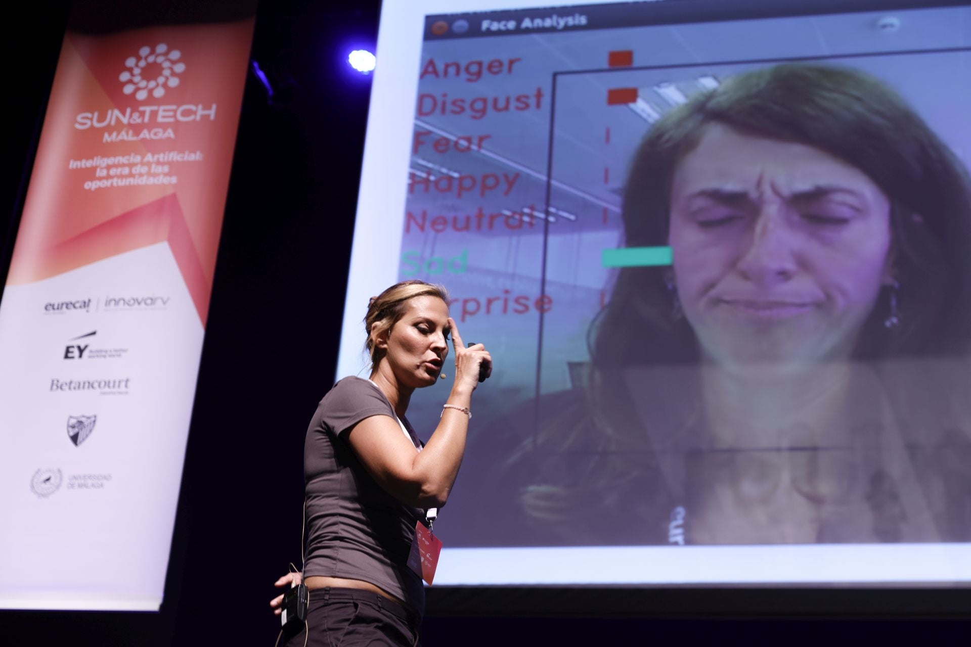 Lali Soler, directora de la Unidad de Big Data Data Science de Eurecat, durante la charla 'Inteligencia artificial: luces y sombras'