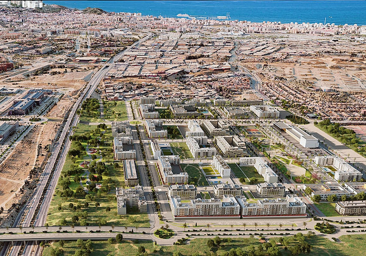 Dos pasos viarios cruzarán la autovía para conectar esta zona con la Universidad.