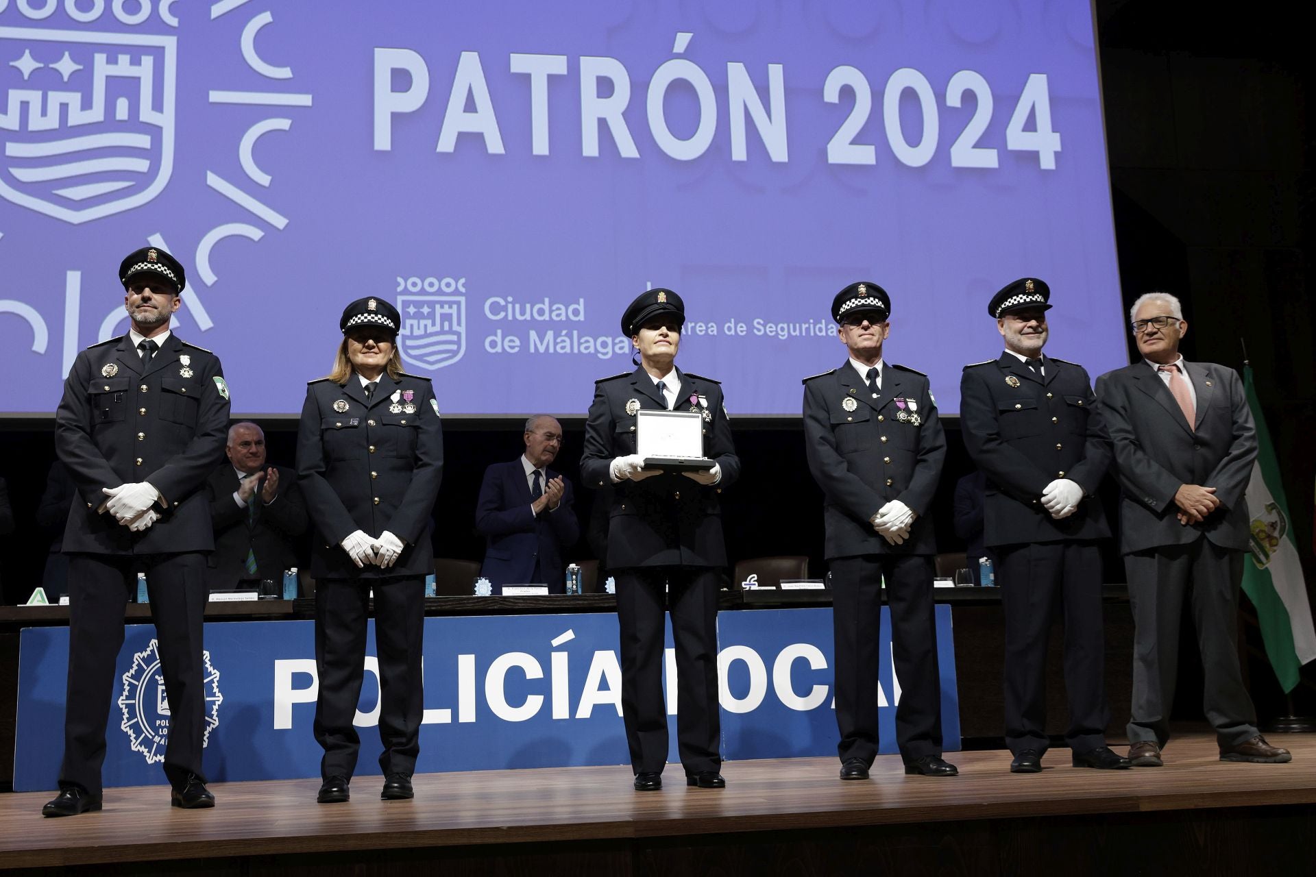 La Policía Local de Málaga celebra el día de su patrón