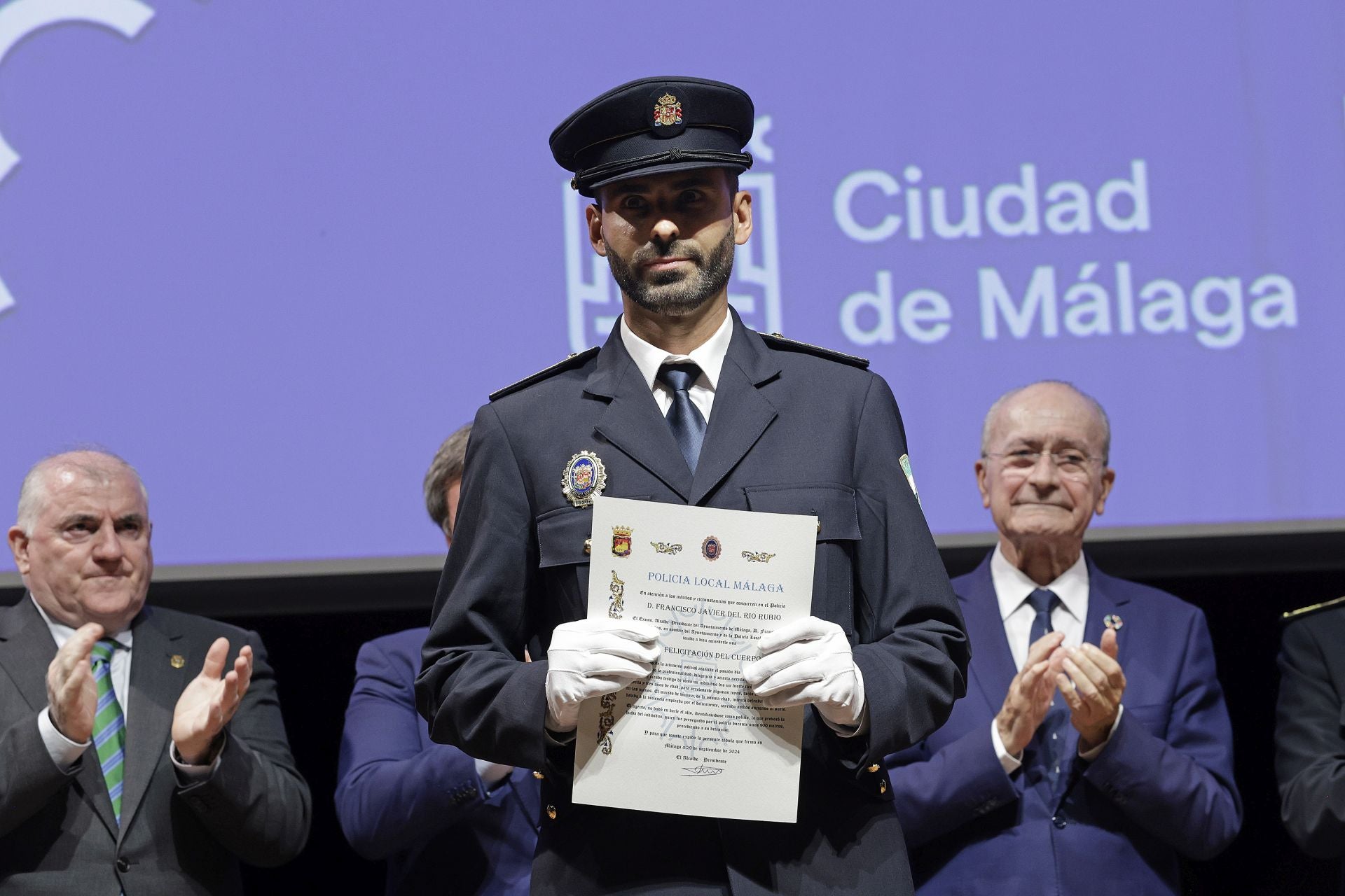 La Policía Local de Málaga celebra el día de su patrón