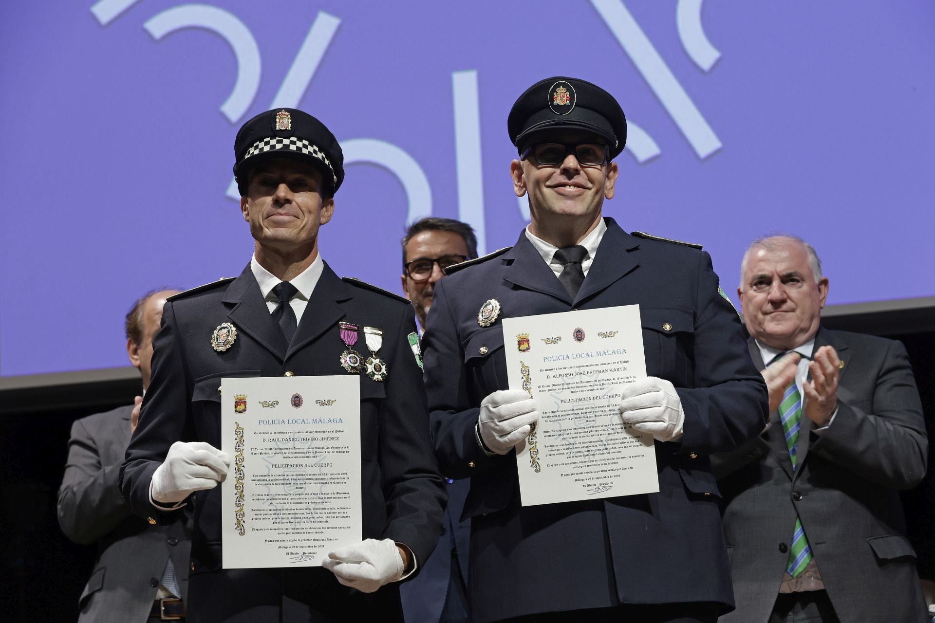 La Policía Local de Málaga celebra el día de su patrón