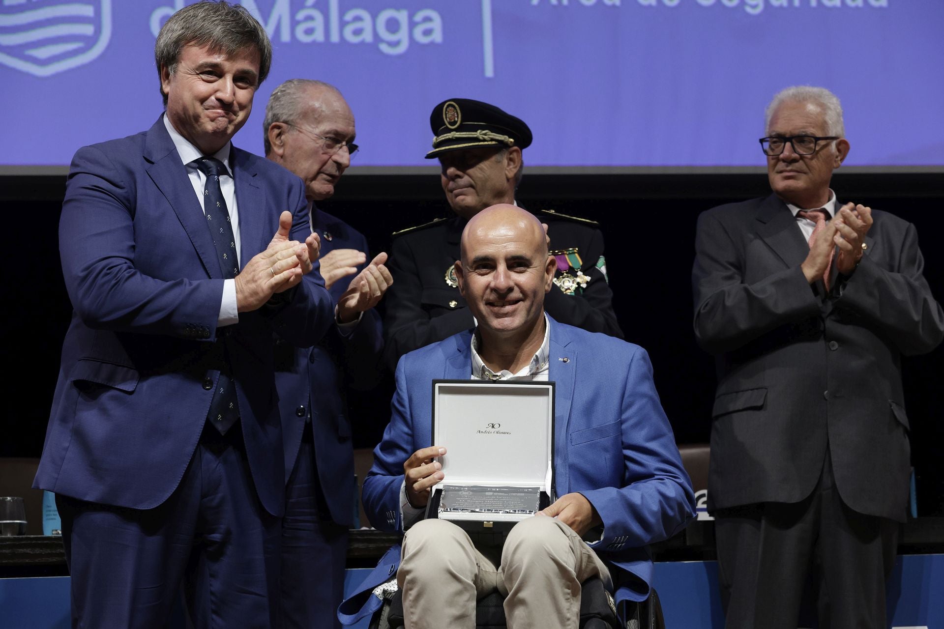 La Policía Local de Málaga celebra el día de su patrón