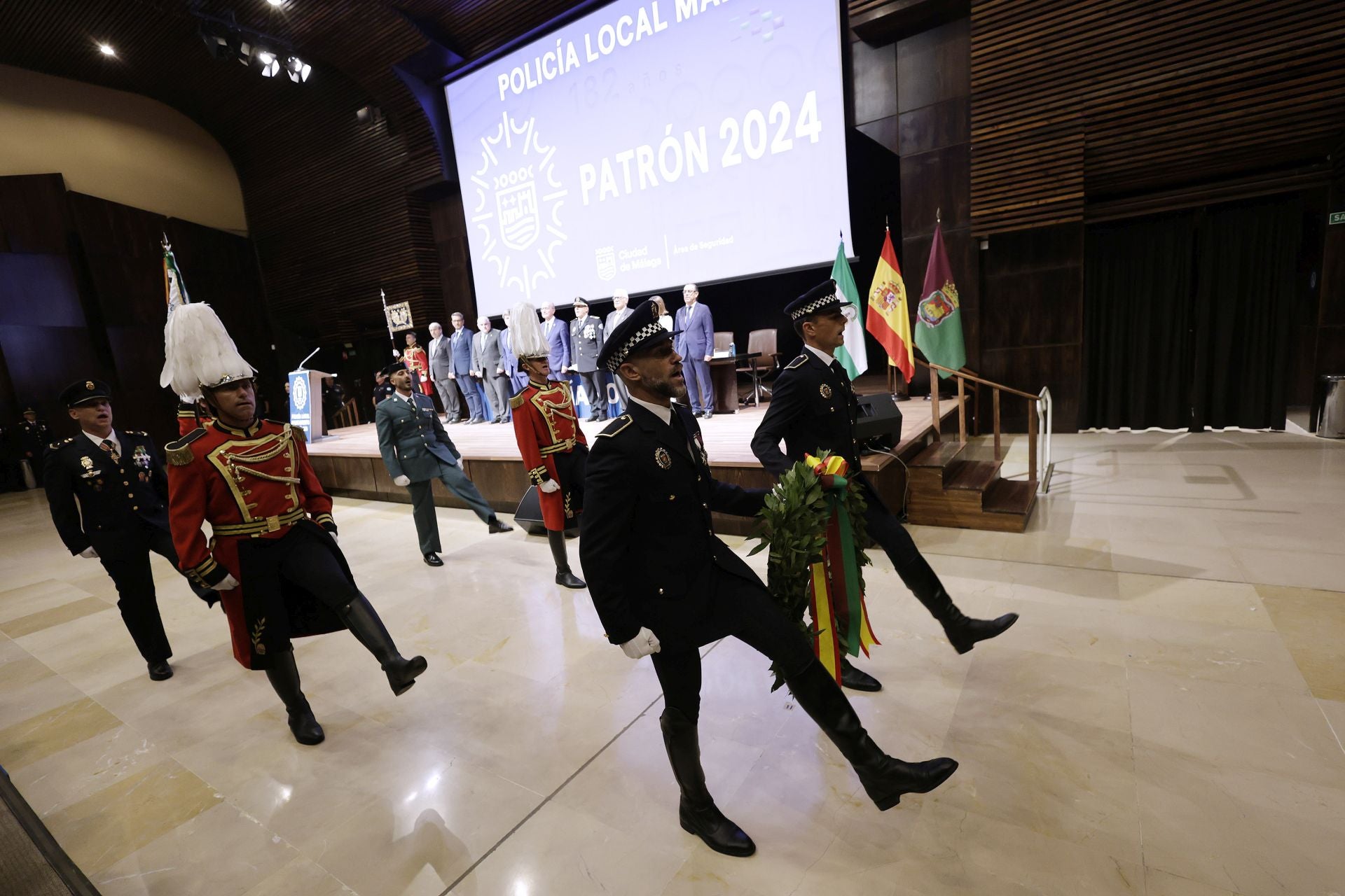 La Policía Local de Málaga celebra el día de su patrón