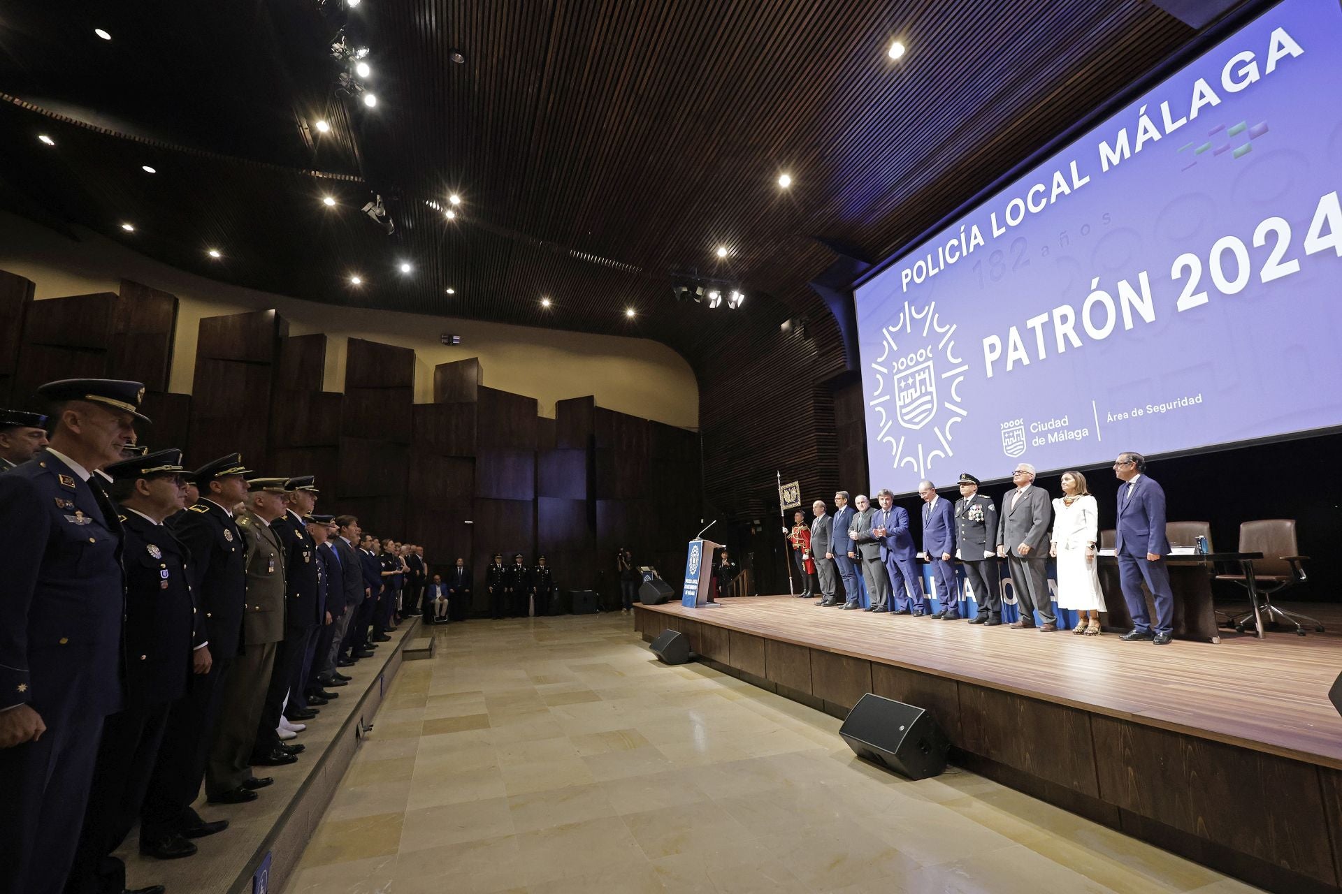 La Policía Local de Málaga celebra el día de su patrón