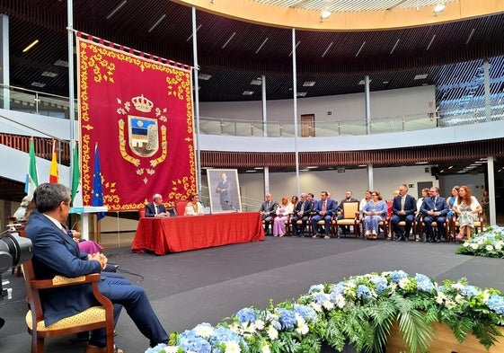 Celebración del acto institucional, en el Palacio de Congresos.