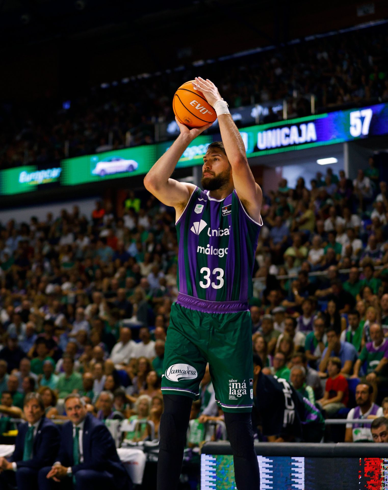 El Unicaja - Básquet Girona, en imágenes