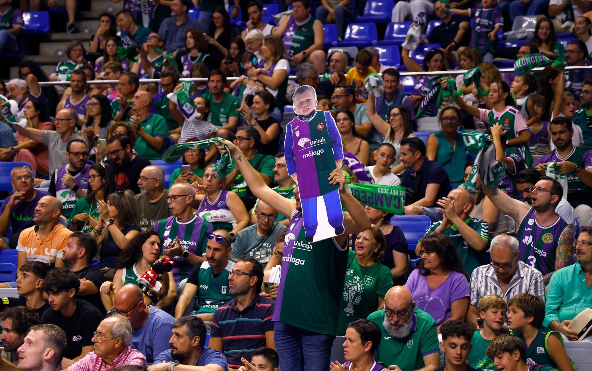 El Unicaja - Básquet Girona, en imágenes