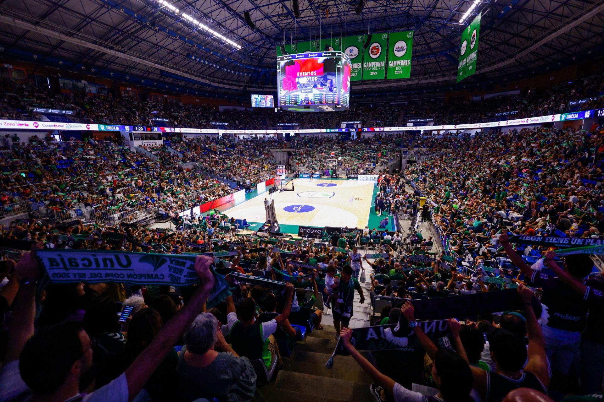El Unicaja - Básquet Girona, en imágenes