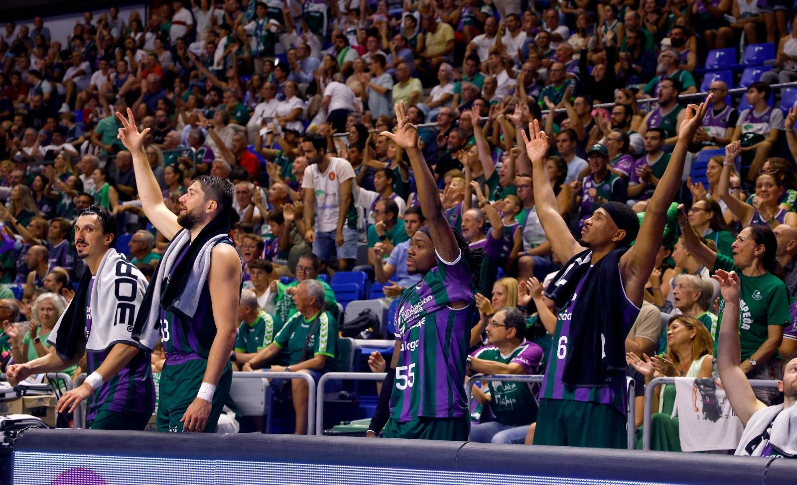 El Unicaja - Básquet Girona, en imágenes