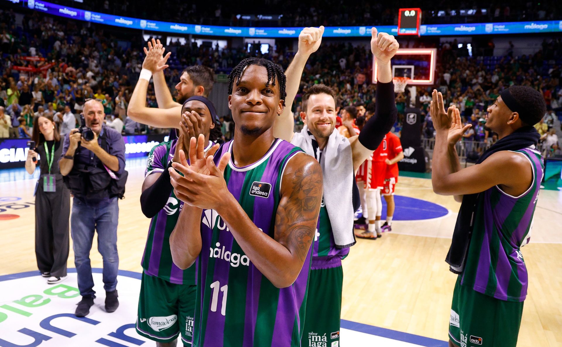 El Unicaja - Básquet Girona, en imágenes