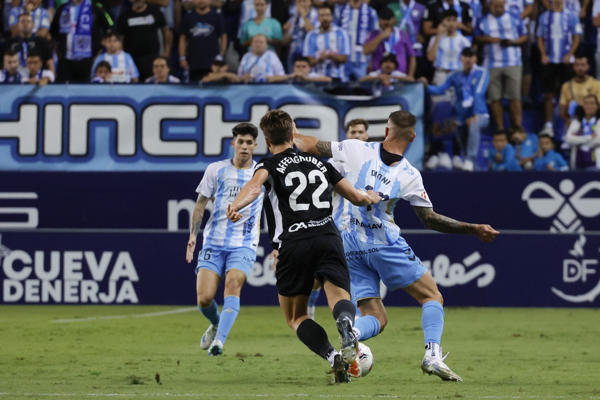 El Málaga- Elche, en imágenes