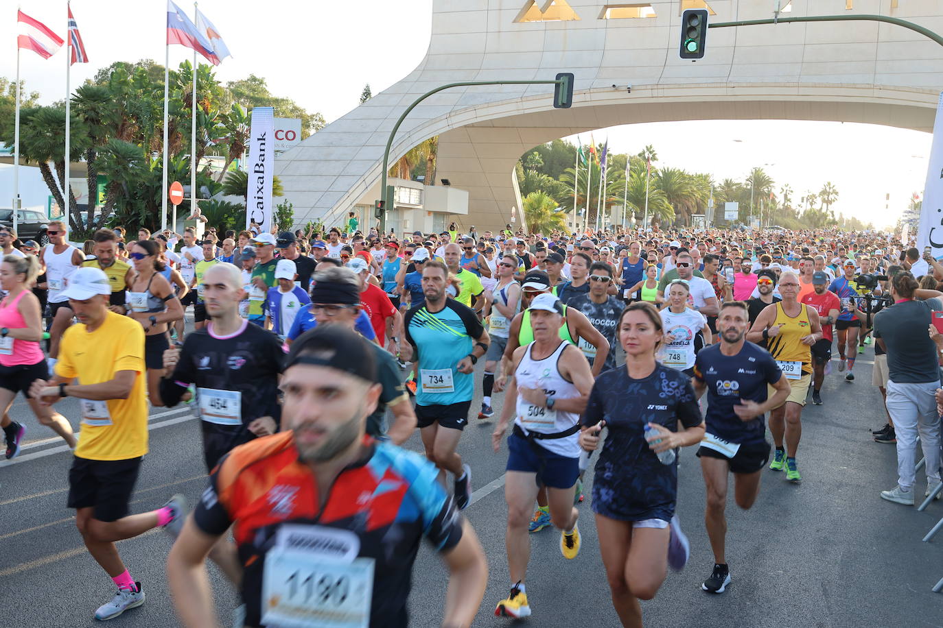 La Media Maratón 2024 de Marbella, en imágenes