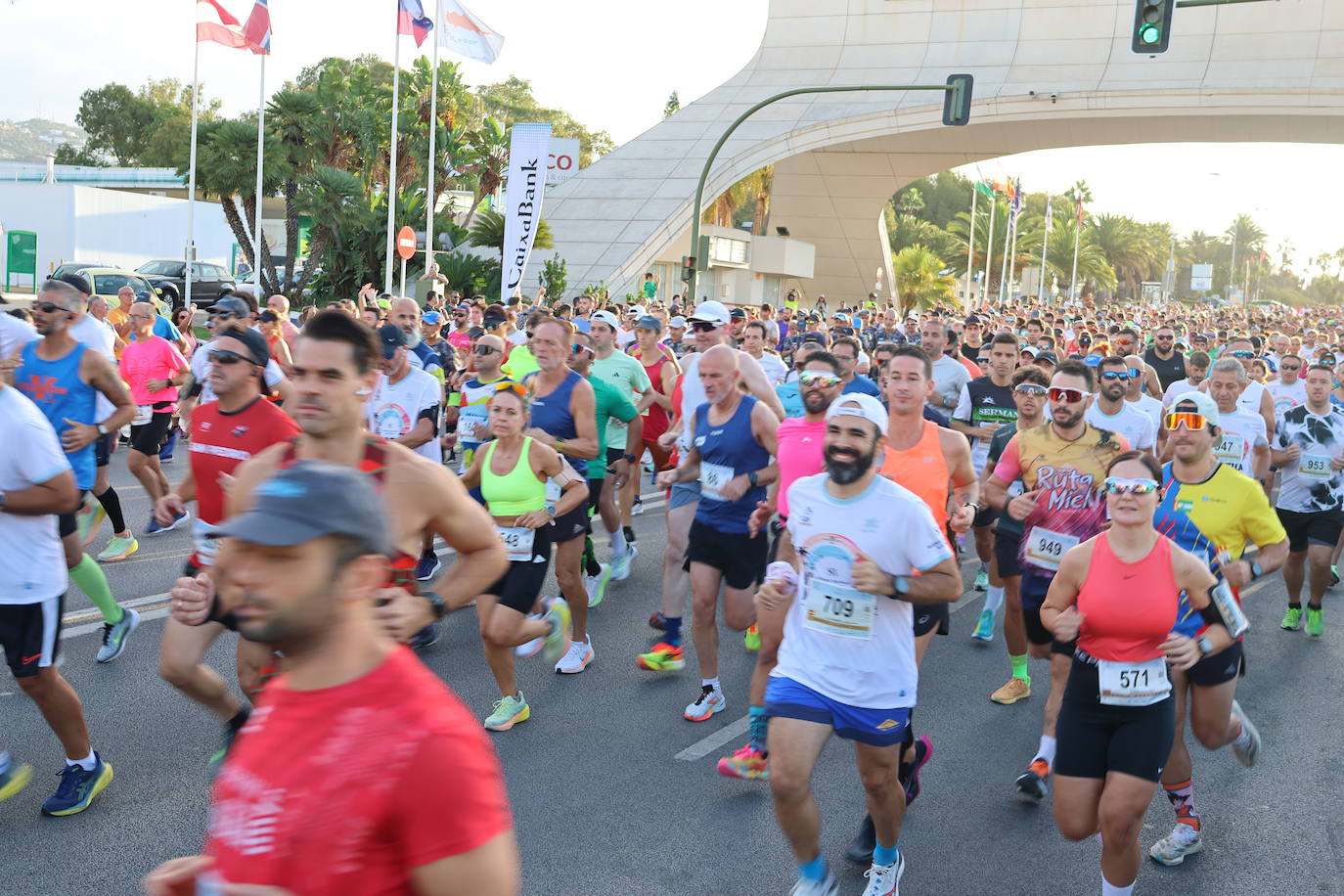 La Media Maratón 2024 de Marbella, en imágenes