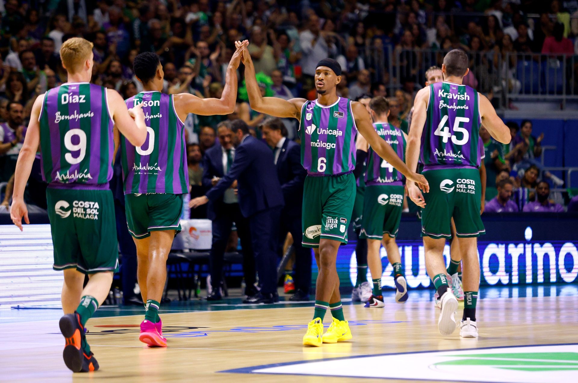 El Unicaja - Básquet Girona, en imágenes