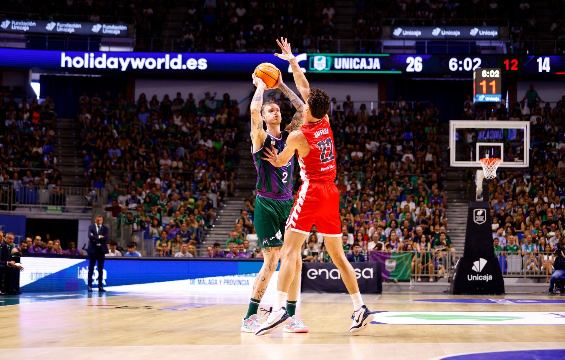 El Unicaja - Básquet Girona, en imágenes