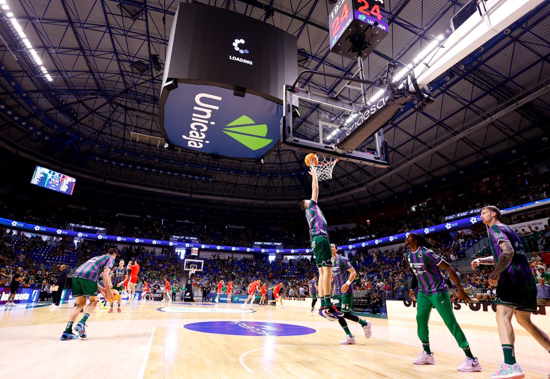El Unicaja - Básquet Girona, en imágenes